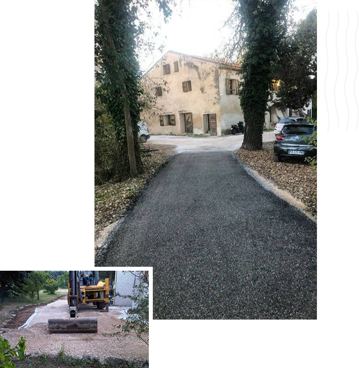 Aménagement accès terrain 06