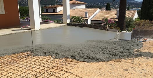 Terrassement nivellement terrain Nice